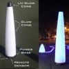 40" UV GLOW BALL CHARGER - Tee Box Light