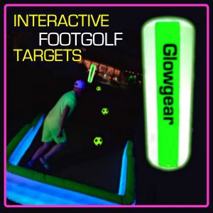 6.5ft Interactive Night & Foot Golf Target Pylon
