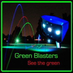 RECHARGER – GREEN BLASTER – Projection light for putting green and tee box