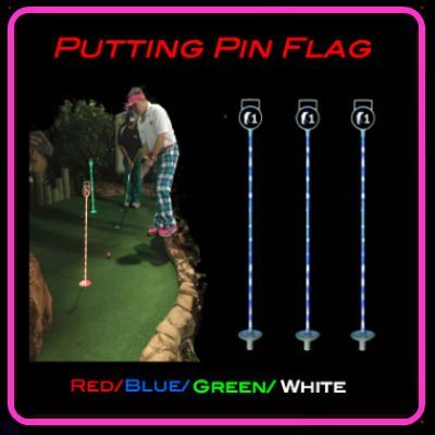 GLOWGEAR Cosmic Mini Golf - 1 Hole event kit